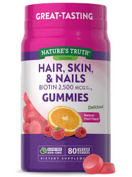 hair skin and nails gummies 80 count