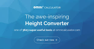 height converter convert height to cm