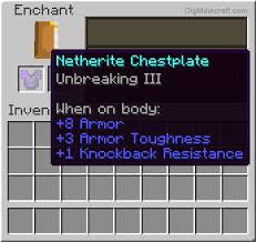 This adds new tools and armour for players to get, as well as a bunhc of othernew features. How To Make An Enchanted Netherite Chestplate In Minecraft