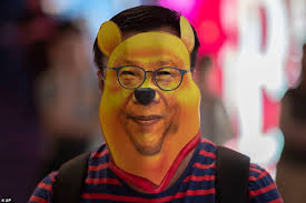 People in hong kong are again out on the. Hong Kong Activists Wear Joker And Winnie The Pooh Masks Daily Mail Online