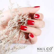 nailco 8ml pink red colors gel nail