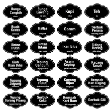 0%0% found this document useful, mark this document as useful. 48 Pcs Transparent Label Sticker Kitchen Label Sticker Dapur Shopee Malaysia
