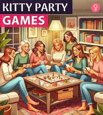 75 best kitty party games for women of