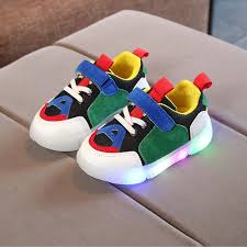 New Spring Autumn Glowing Girls Sneakers Kids Basket Led Children Ligh Uniwiin Store Unique Gifts Family