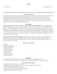 Sample Resume For College Students With No Job Experience sample Sample  Resume For First Job No