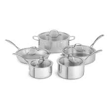 10 piece stainless steel cookware set