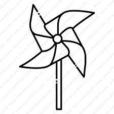 Wind Mill Vector Icon