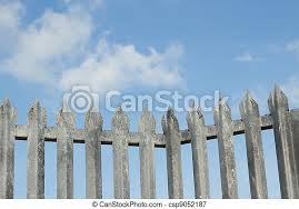 10% coupon applied at checkout save 10% with coupon. Spike Fence A Grey Metal Fence With Spikes Against A Blue Sky With Clouds Canstock