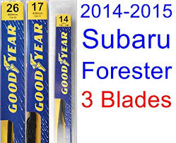 Windshield Wiper Size Chart Goodyear Fresh Amazon 2014 2015