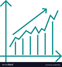 Growing Chart Graph Icon Business Arrow