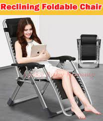 portable reclining foldable chair