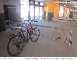 bike parking in the perth cbd