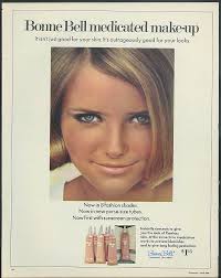 cheryl tiegs for bonne bell cated