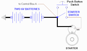 lucas starter motor electrical connection