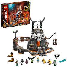 LEGO NINJAGO Skull Sorcerer's Dungeons 71722 Dungeon Playset Building Toy  (1,171 Pieces) - Walmart.com