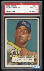 Most watched mickey mantle cards on ebay. Near Mint 1952 Mickey Mantle Baseball Card May Set Record For Highest Selling Price For A Baseball Card On Ebay