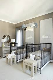 Nursery For Twins Contemporary