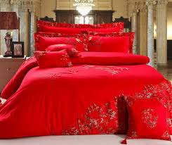 Wonderful Red Red Bedding Sets King
