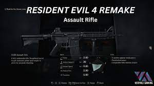 resident evil 4 remake cqbr ault