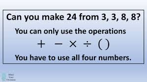 Can You Make 24 From 3 3 8 8 It S
