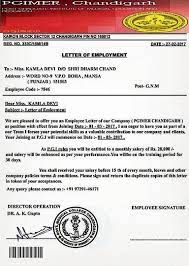 fake pgimer appointment letter