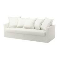 holmsund sofa bed ransta white ikeapedia
