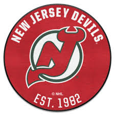 fanmats nhl retro new jersey devils red