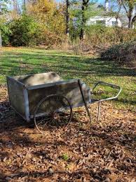 Antique Pennsylvania Ox Cart Garden