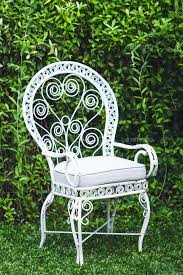 Old Vintage Furniture In Garden With