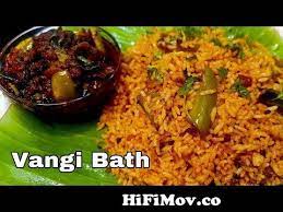 vangi bath recipe kannada ಸ ಪರ