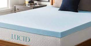 lucid mattress topper review sleep