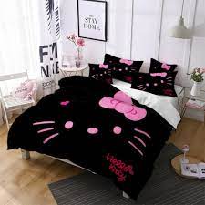 Cat Bedding Set Quilt Cover Pillowcase