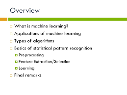 ppt introduction to machine learning