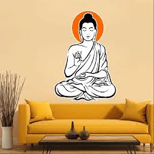 Yogi Buddha Custom Wall Sticker For