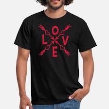 Love Logo 4 Arrows In Love Heart Love