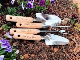 4 Pc Personalized Gardening Tools