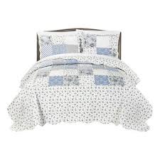 farmhouse blue quilts and bedspreads