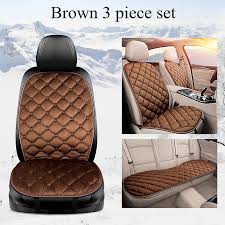 Car Seat Cover Front Rear Flocking