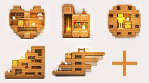 10 wooden bookshelf designs minecraft