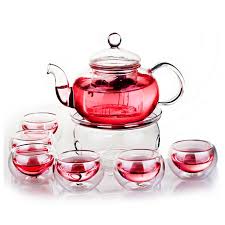heat resistant glass teapot 800ml