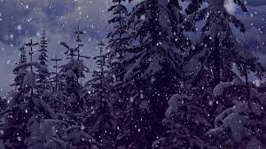 snow falling motion effect christmas