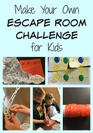 Don't just set them up in front of a tv with a movie or video game and call it a good time. The Activity Mom Make Your Own Escape Room Challenge For Kids The Activity Mom