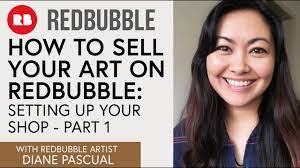 Stickers are cut to the exact shape of your design, plus a 1/8 inch (3.2mm) white/transparent border, so they can be easily peeled off from the sheet. How To Sell Your Art On Redbubble Setting Up Your Shop Part 1 Youtube