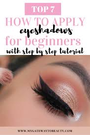 When it comes to makeup, everything starts with a good makeup brush. How To Apply Eye Shadow For Beginners
