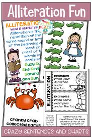 Alliteration Activities Alliteration Alliteration Anchor
