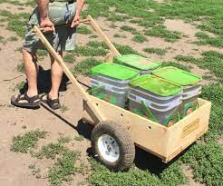 Wood Frame Handcart Developed In Malawi