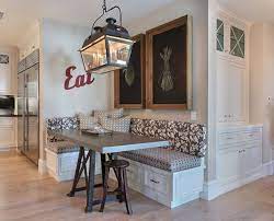 You're going to love this detailed tutorial for how to build a banquette bench in your. Build A Corner Booth Seating Interior Photos Of Kitchens And Breakfast Nooks Kitchen Seating Kitchen Corner Booth Dining Nook
