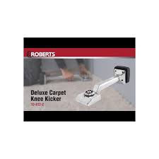roberts 10 412 deluxe knee kicker