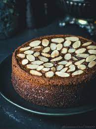 cava almond orange cake vegan