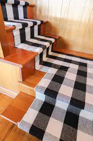 mitering a stair runner around a corner